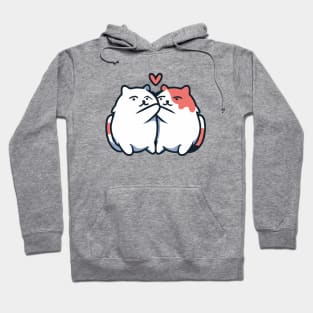 cute cat cartoon kawaii Hoodie